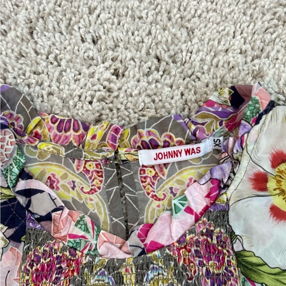 NWT Johnny Was Silk Blouse XS - Picture 5 of 15